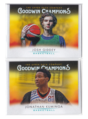 球星卡 约什吉迪 库明加 UD 2021 goodwin