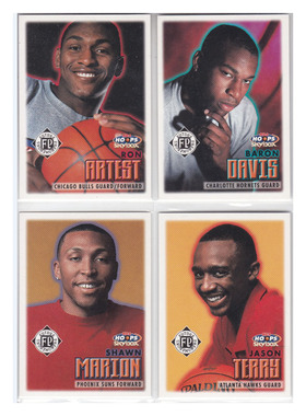 球星卡阿泰斯特巴郎戴维斯马里昂贾森特里 新秀 skybox1999