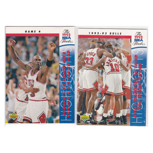 球星卡 迈克尔乔丹 总决赛特卡 UD 1993