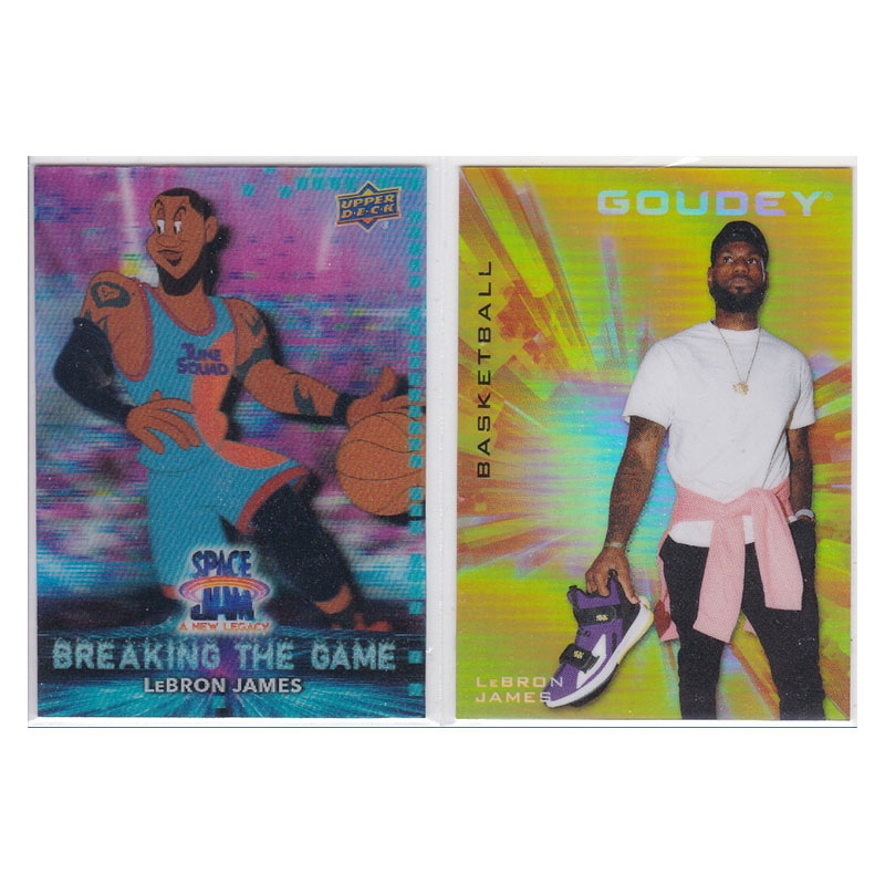 球星卡 勒布朗詹姆斯 动漫3D特卡 折射 UD 2021