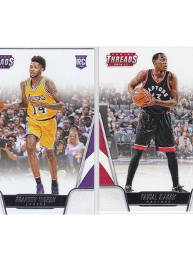 球星卡 英格拉姆 西亚卡姆 新秀 帕尼尼16-17threads