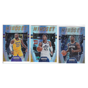 球星卡勒布朗詹姆斯米切尔锡安威廉森波纹折射帕尼尼21-22prizm