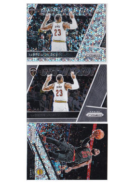 NBA球星卡 勒布朗詹姆斯 折射 panini17-18prizm