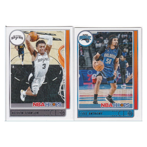 球星卡 凯尔登约翰逊 科尔安东尼 帕尼尼21-22hoops