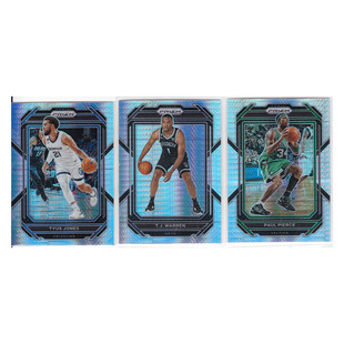 球星卡 泰厄斯琼斯 TJ沃伦 皮尔斯 波纹折射帕尼尼22-23prizm