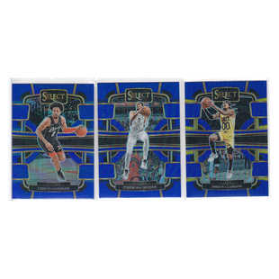 球星卡坎宁安 哈利伯顿 克拉克森蓝折射帕尼尼23-24select