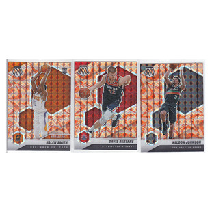 球星卡 杰伦史密斯贝尔坦斯凯尔登约翰逊橙折射帕尼尼20-21mosaic