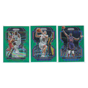 球星卡 皮尔斯 贾森基德 尤因 绿折射帕尼尼21-22prizm