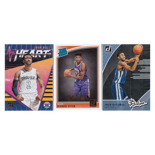 球星卡约翰沃尔 艾顿 贾伦杰克逊 新秀 帕尼尼18-19donruss