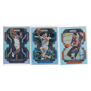 球星卡 海兰德 纳什 德文布克 银折射 帕尼尼21-22prizm