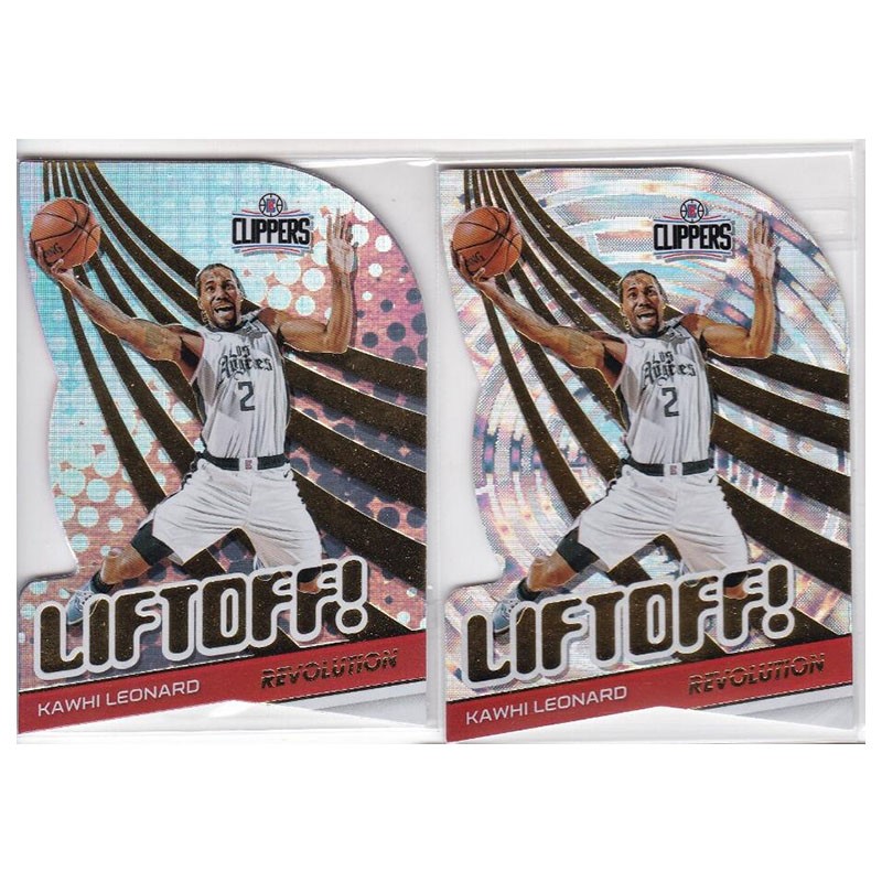 NBA球星卡 莱昂纳德圆点隧道折 liftoff 帕尼尼20-21revolution