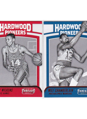 球星卡 威尔肯斯 张伯伦 帕尼尼16-17threads