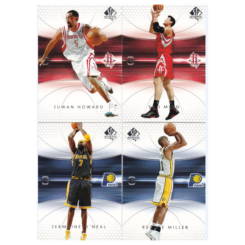 NBA球星卡 朱万霍华德 姚明 小奥尼尔 雷吉米勒 UD 2005 SP