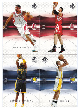NBA球星卡 朱万霍华德 姚明 小奥尼尔 雷吉米勒 UD 2005 SP