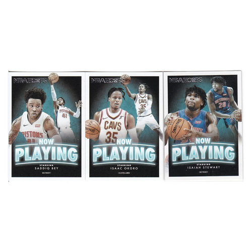 球星卡 萨迪克贝 奥科罗 斯图尔特 新秀 帕尼尼21-22hoops