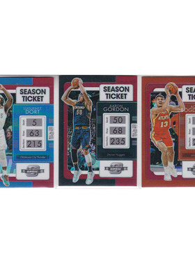 球星卡 多尔特 阿隆戈登 博格达诺维奇折射帕尼尼21-22contenders