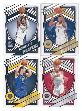 NBA球星卡 莫兰特 锡安威廉森 约基奇 威少帕尼尼20-21donruss