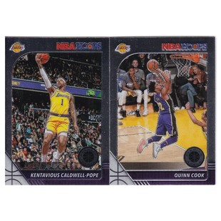 NBA球星卡 波普 库克 亮面特卡 帕尼尼19-20hoops