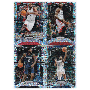 NBA球星卡 莱昂纳德 伊巴卡 小乔丹 摩尔泡泡折panini19-20prizm