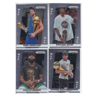 球星卡诺维斯基韦德杰伦布朗字母哥捧杯特卡24-25prizm帕尼尼