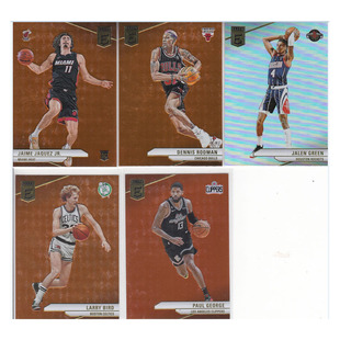 球星卡小海克斯罗德曼杰伦格林拉里伯德保罗乔治帕尼尼23-24elite