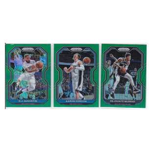 球星卡 奥古斯丁 阿隆戈登 德章泰穆雷 绿折射帕尼尼20-21prizm