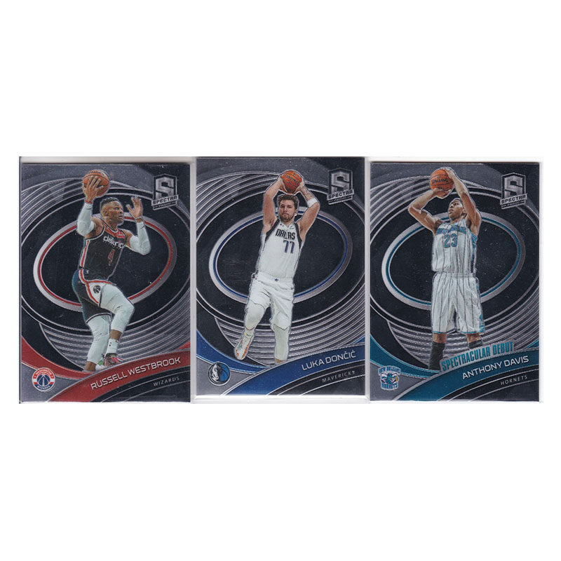 球星卡 威少 东契奇 安东尼戴维斯 base帕尼尼20-21spectra