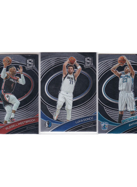 球星卡 威少 东契奇 安东尼戴维斯 base帕尼尼20-21spectra