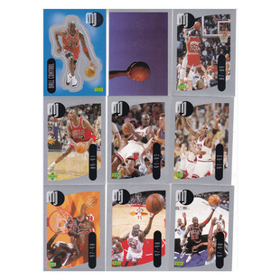 球星卡 迈克尔乔丹 小号贴纸  UD 1998 #1~54#