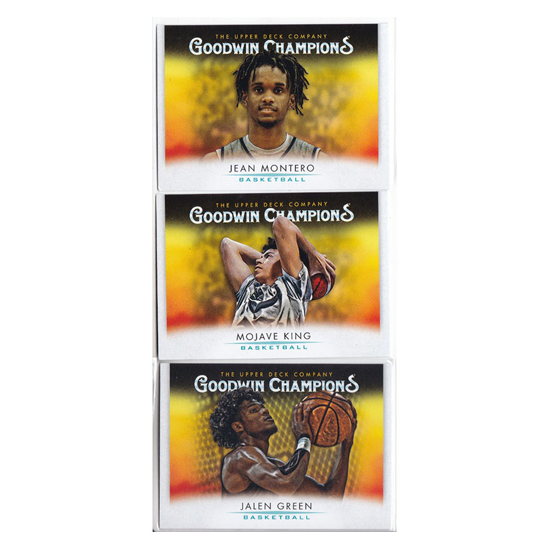 球星卡 杰伦格林 莫哈维金 让-蒙特罗 UD 2021 goodwin