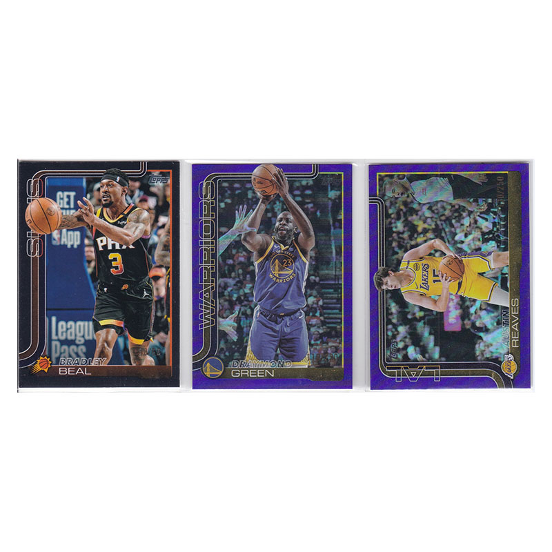 球星卡68编比尔 250追梦格林里弗斯折射topps2025