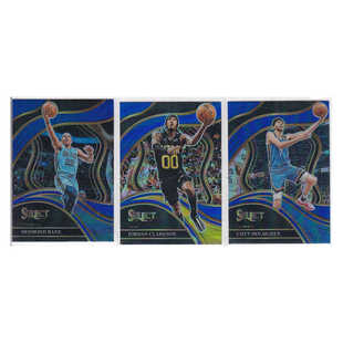 球星卡贝恩 克拉克森 霍姆格伦 蓝折射帕尼尼23-24select