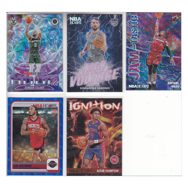 球星卡利拉德萨博尼斯韦德惠特莫尔奥萨汤普森折射23-24hoops