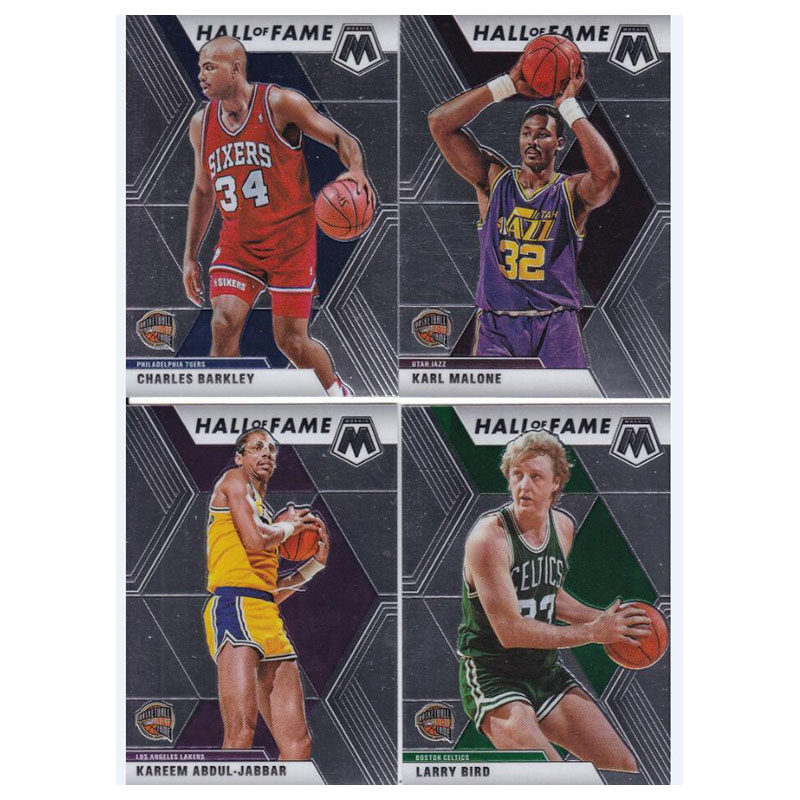 NBA球星卡 巴克利 马龙 贾巴尔 伯德 panini19-20mosaic