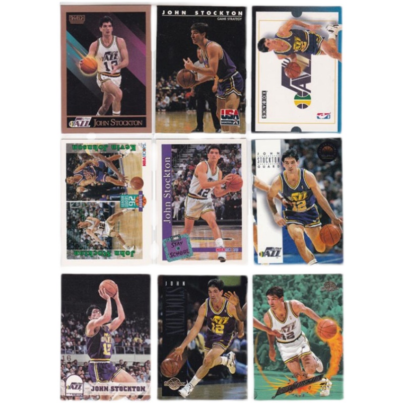 NBA球星卡 约翰斯托克顿 skybox 各种年份