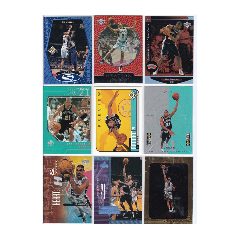 NBA球星卡 UD 1998 蒂姆邓肯