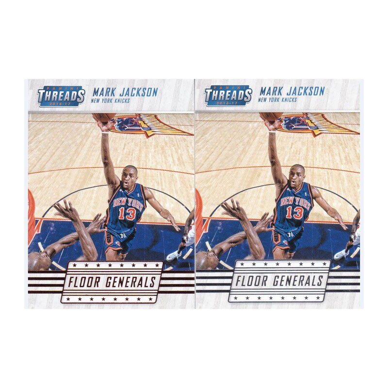 NBA球星卡 panini 小背心 16-17 马克杰克逊 尼克斯队#7