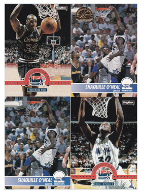 NBA球星卡 skybox 1994 大鲨鱼 沙奎尔奥尼尔 魔术队