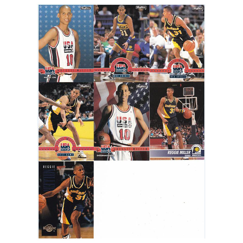 NBA球星卡 skybox 1994 雷吉米勒 梦之队