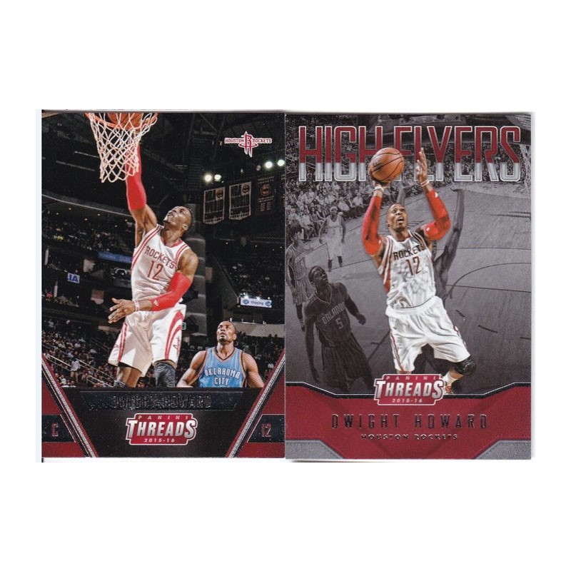 NBA球星卡panini15-16小背心德怀特霍华德火箭