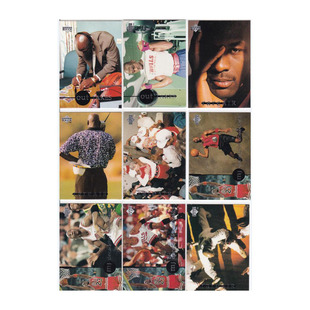 NBA球星卡UD1994迈克尔乔丹Michael Jordan退役纪念名人堂