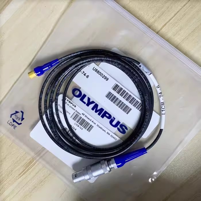 OLYMPUS奥林巴斯 LCM-74-6超声波探头连接线 LCM74-4探头线 原装