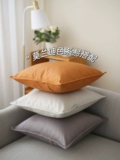 Наука и технология Тканевая подушка Light Luxury Lambskin Диван против офиса в гостиной в северной современной подушке талии