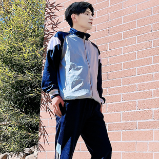 大连沙河口22款中学校服男生女生上衣裤子长袖秋季套装夏季半袖衣