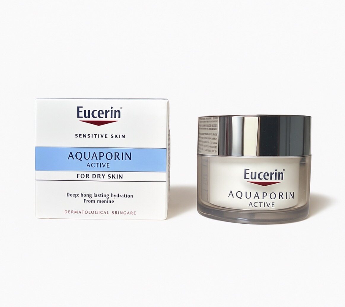 优色林Eucerin AQUAporin 透明质酸面霜水平衡保湿霜修复滋润舒缓图片