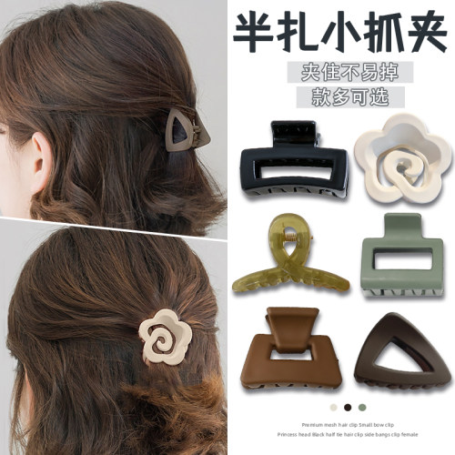 短发过渡期发卡半扎发夹女后脑勺