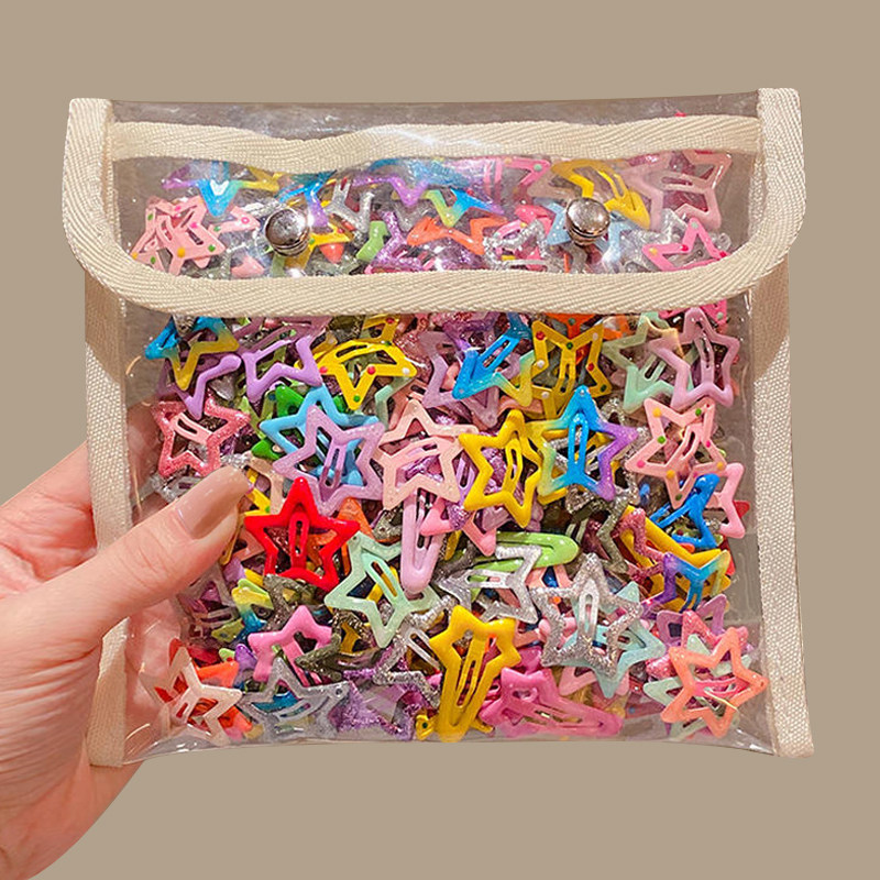 可爱星星Y2K发夹女侧边夹刘海bb夹子发卡儿童多巴胺彩色卡子头饰,童装/婴儿装/亲子装,发饰,淘宝优惠券,粉丝福利购,淘宝优惠卷