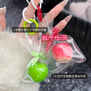 苹苹安安圣诞节苹果挂件装 饰平安果钥匙扣小挂件小礼物包包挂饰女