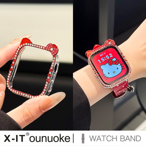 华为fit3可爱KT猫防摔手表保护壳