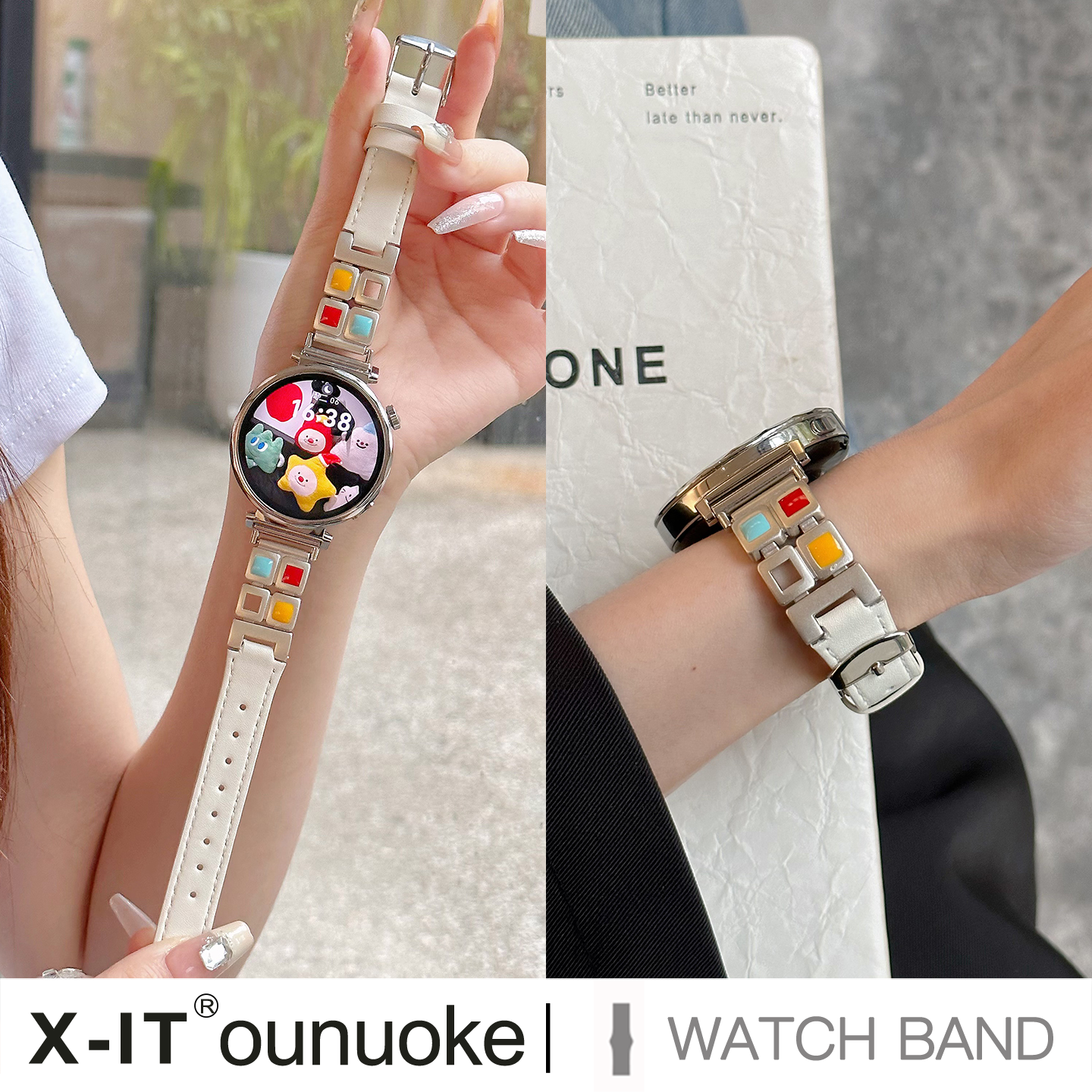 xit适用于华为gt5智能手表gt6表带女士新款watch3pr